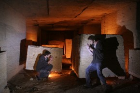 Séance photo en carrière