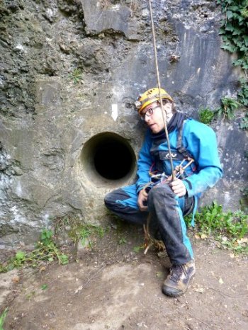 barchon parcours speleo - etroiture severe