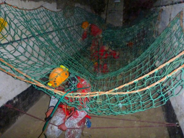 barchon parcours speleo - fil d'ariane