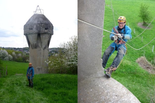 barchon parcours speleo - tour d'air acro
